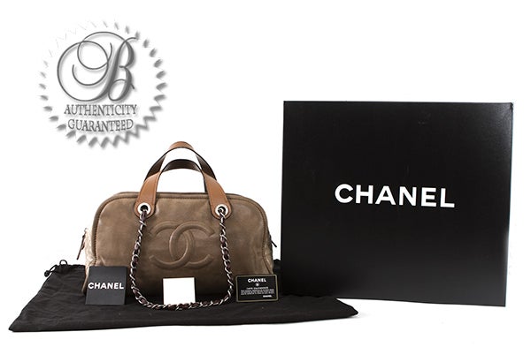 Chanel Khaki In the Mix Satchel Bag 7
