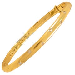 Tiffany & Co Etoile Gold & Diamond Bracelet