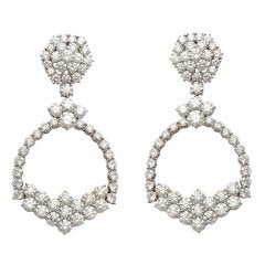 Stunning Diamond Drop Earrings