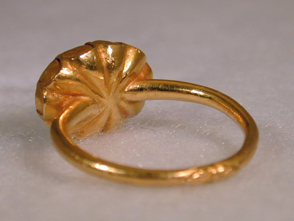 Seventeenth Century Red Jasper Intaglio Ring 2