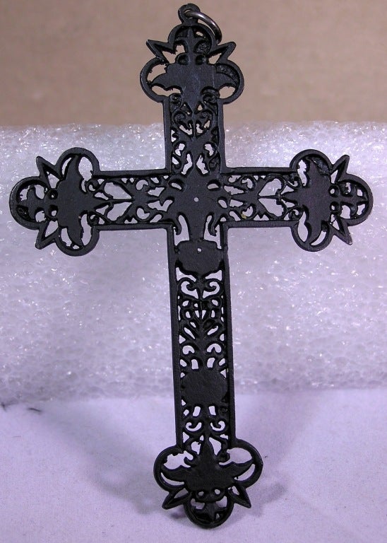Antique Berlin Iron Cross Pendant at 1stDibs