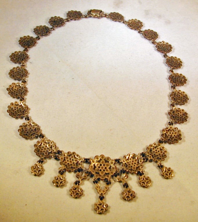 Antique Cut Steel Necklace 2