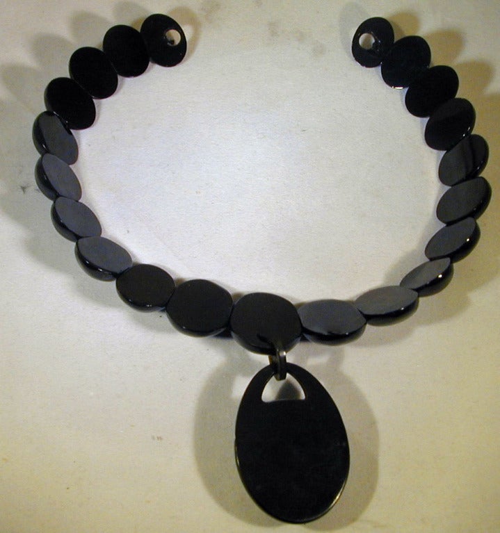 Victorian Antique Whitby Jet Necklace