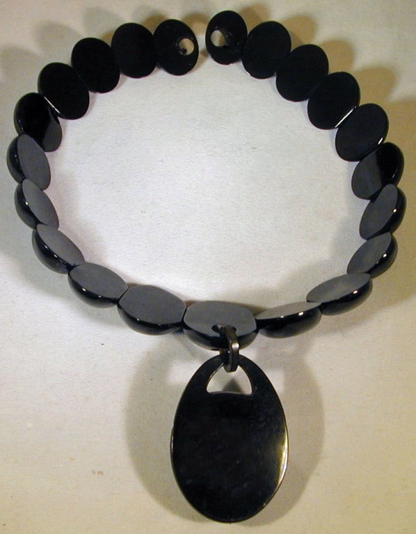 Women's Antique Whitby Jet Necklace