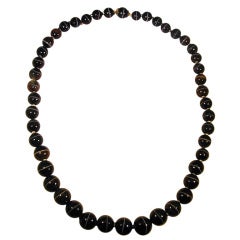 Antique Banded Agate Necklace