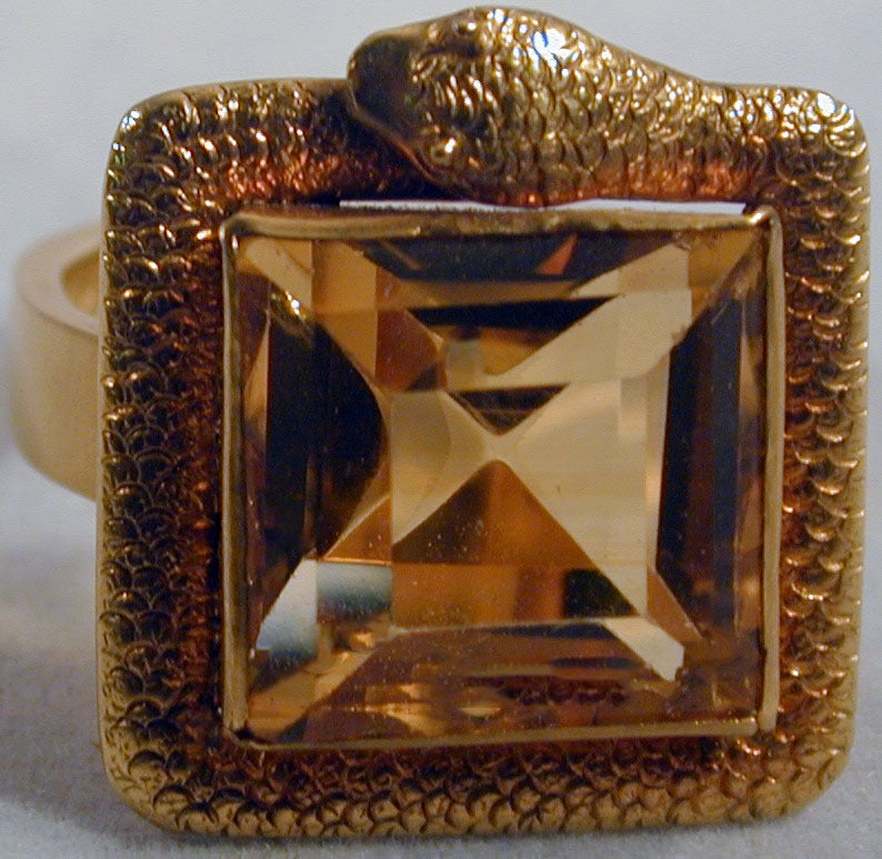 Antique Snake Ring
