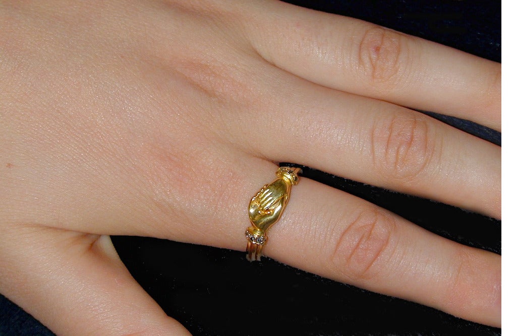 Women's or Men's Antique  Gold 