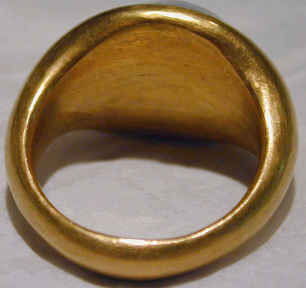 Antiker römischer Intaglio-Ring der Diana im Zustand „Hervorragend“ in Baltimore, MD