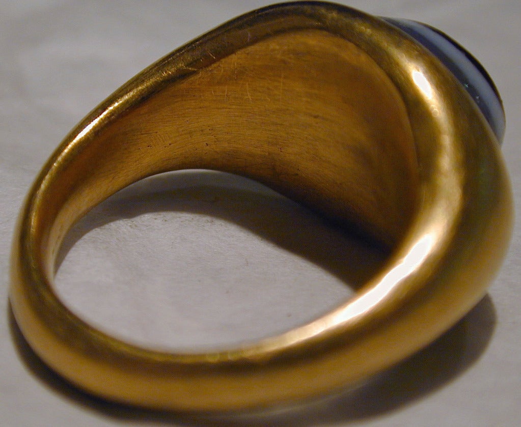 Antiker römischer Intaglio-Ring der Diana 1