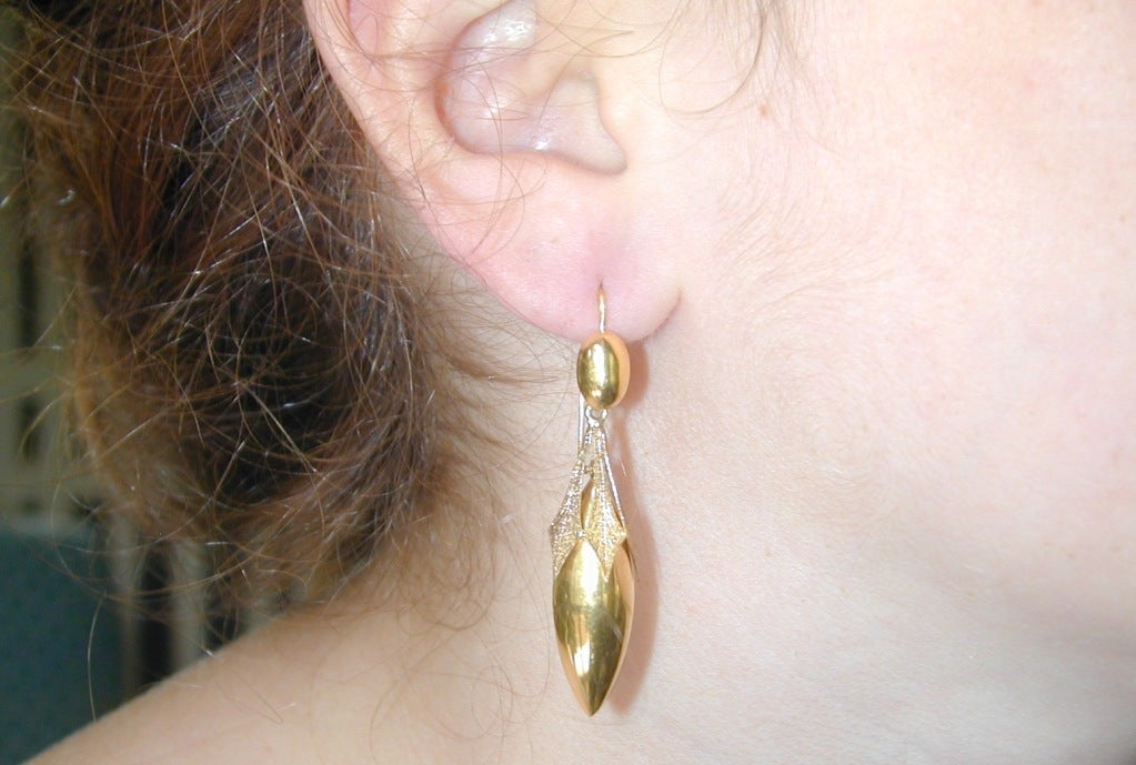15k gold earrings