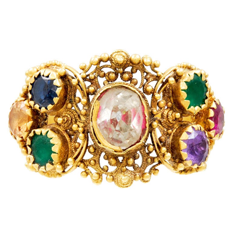 Extrordinary Antique Georgian “Dearest” Ring