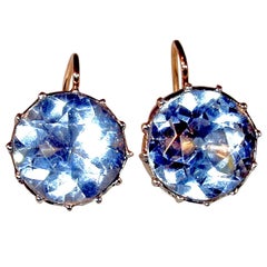 Boucles d'oreilles en pâte antique