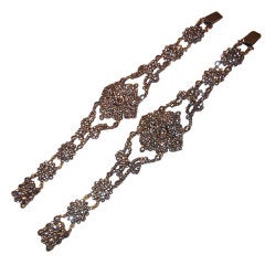Antique Cut Steel Bracelets