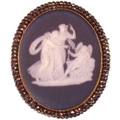 Rare Antique Wedgwood Cameo Brooch