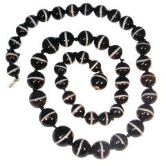 Dynamic Banded Agate Necklace Dynamic Banded Agate Necklace