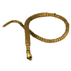 Vintage Important  Chanel Serpent Necklace, Workshop: Goossens