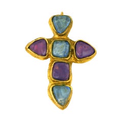 Oversized Chanel Cruciform Brooch 2