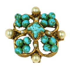 Chanel Renaissance Quatrefoil Brooch 3