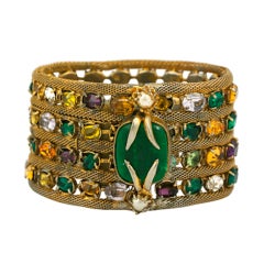 Retro Important Jewelled Bracelet, Property Of Coco Chanel