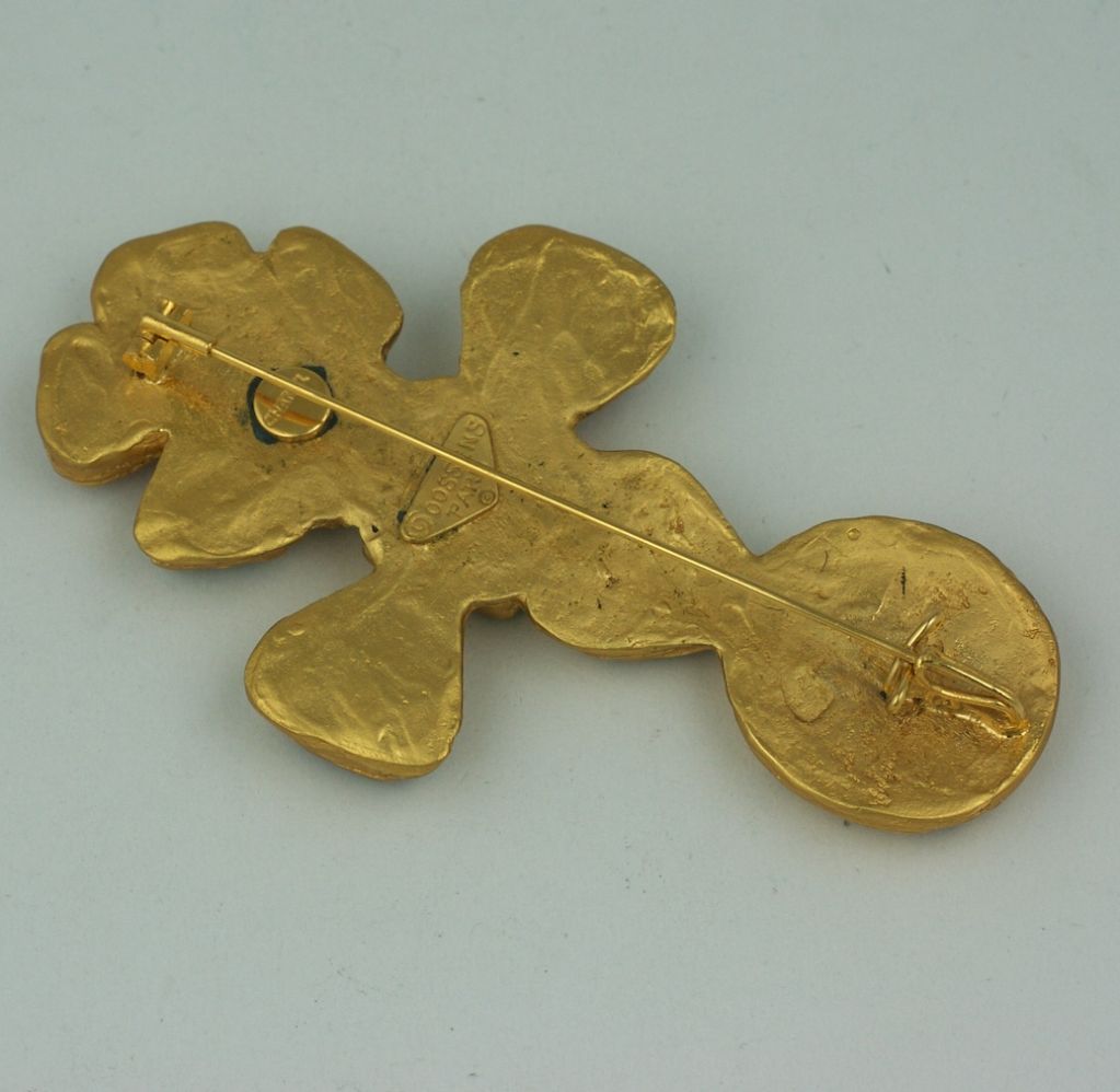 Women's Chanel Cruciform Byantine Brooch, Property of Coco Chanel For Sale