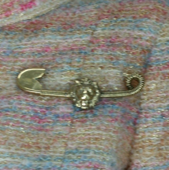 chanel lion brooch