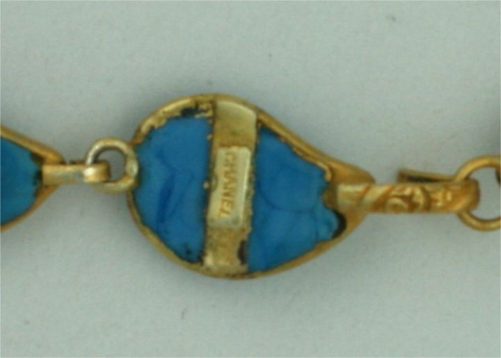 Importante collare Moghul Pate de Verre, Chanel In condizioni ottime in vendita a Riverdale, NY