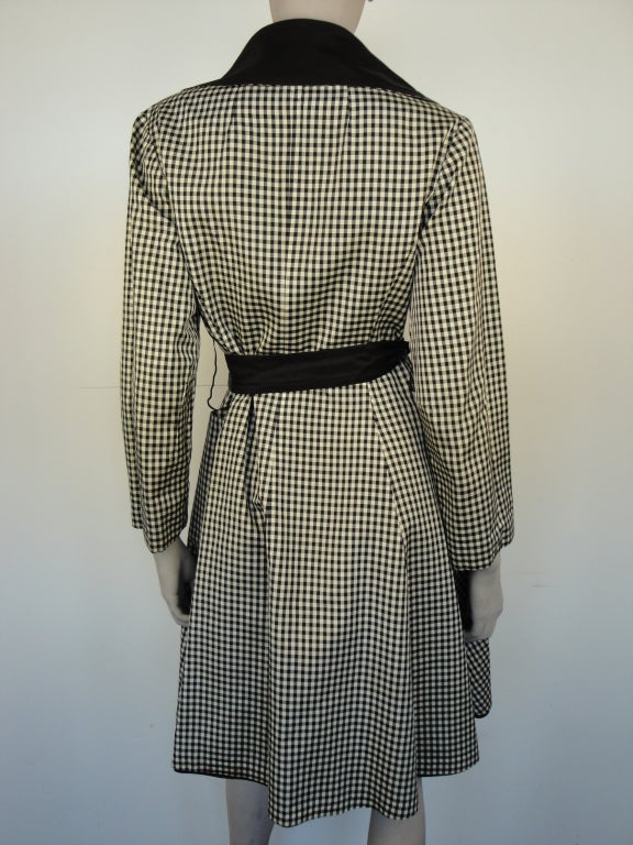 Women's 1950's Reversible Rain Coat