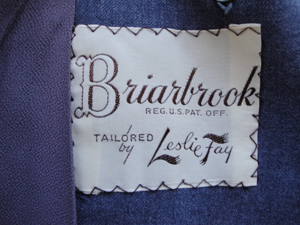 Briarbrook Tailored by Leslie Fay 1940's 6