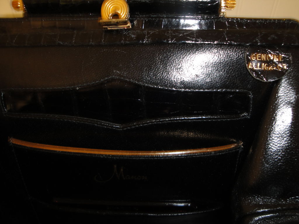 Manon Alligator handbag 1