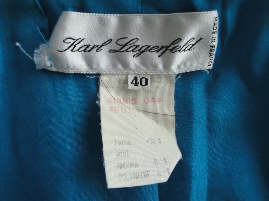 Karl Lagerfeld 1980's For Sale 5