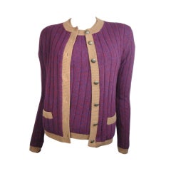 Shop Ralph Lauren Purple Label Cableknit Cashmere Sweater