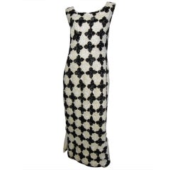 1960's Sequin Wool Knit Dress