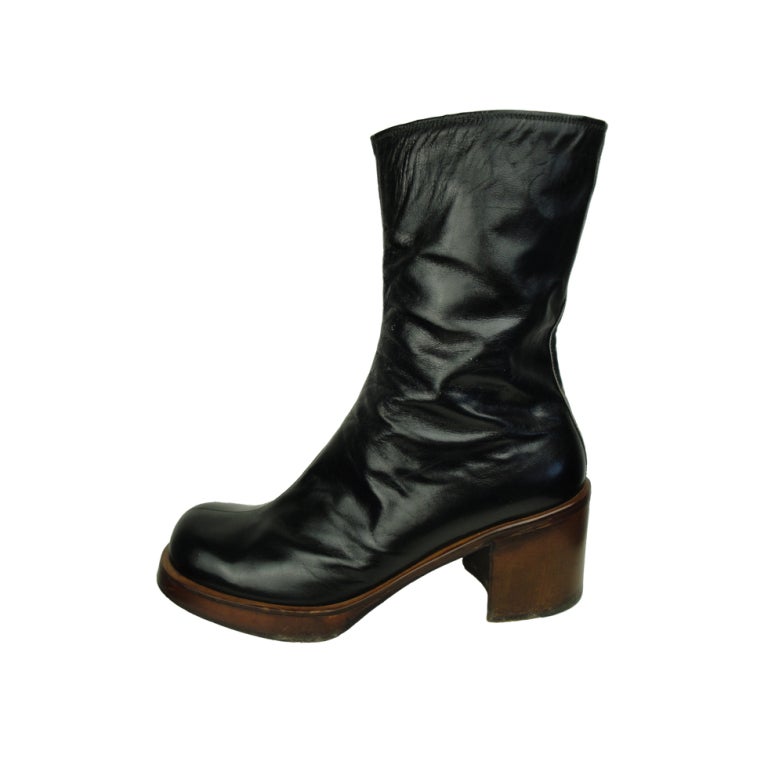1970's Nunn Bush Men's Platform Boots