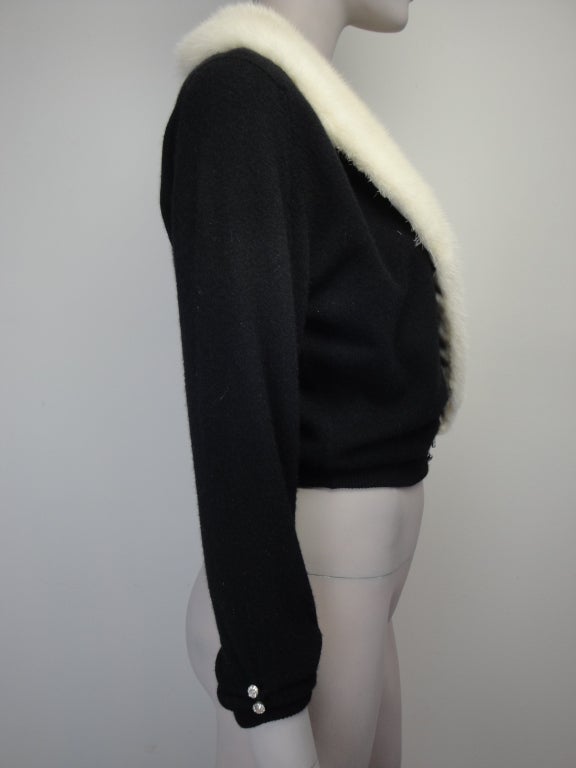 Two Interchangeable 1950's Cashmere Cardigans at 1stDibs