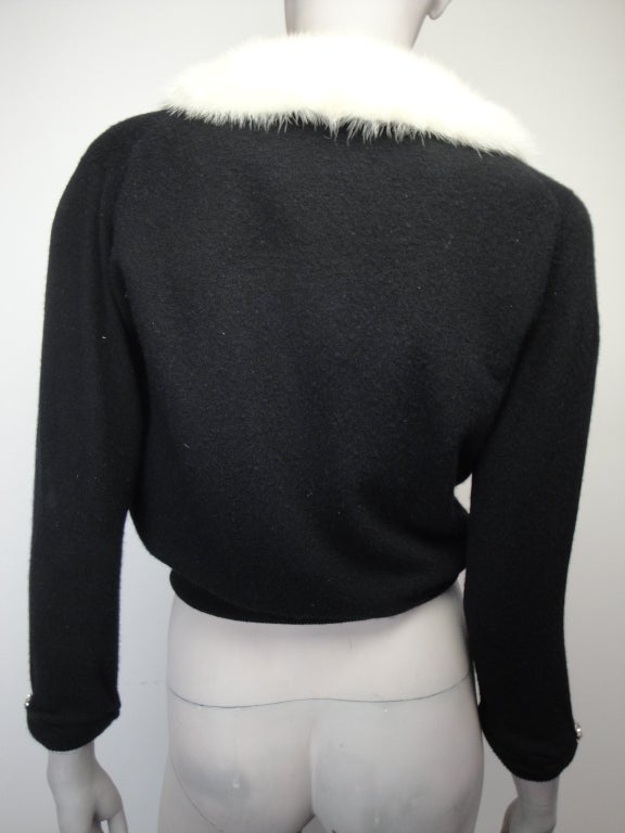Two Interchangeable 1950's Cashmere Cardigans at 1stDibs