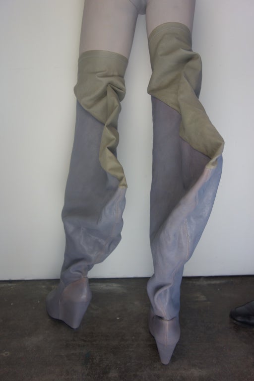 Women's Rick Owens Fall 2009 Runway Boots