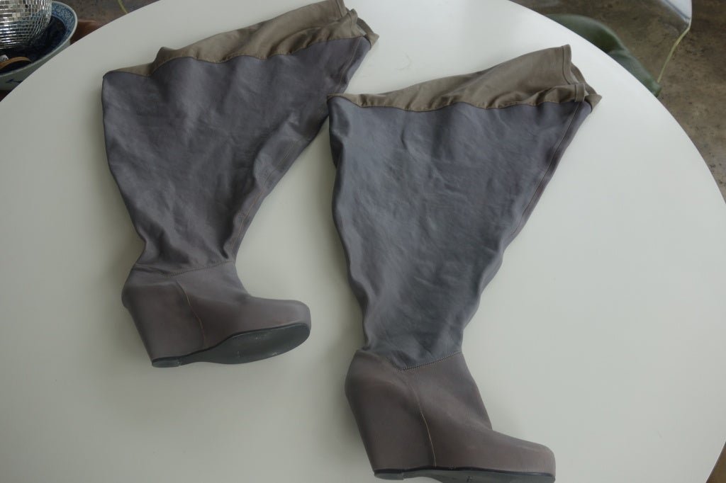 Rick Owens Herbst 2009 Laufsteg Stiefel 4