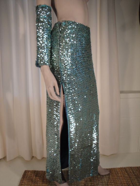 1950's Sequined Burlesque Costume