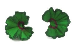 JAR Geranium Leaf Earrings