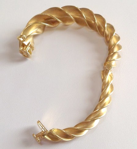 Women's TIFFANY & CO. SCHLUMBERGER Crazy Twist Gold Bracelet