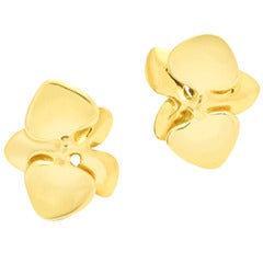 TIFFANY ANGELA CUMMINGS Orchid Gold Earrings