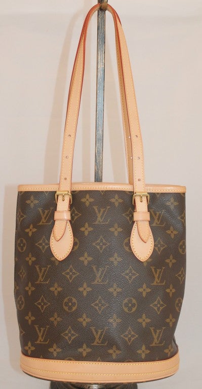 Louis Vuitton Brown Small Tote Handbag at 1stdibs