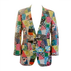 Used Lilly Pulitzer Mens Stuff Multi Color/Print Sport Jacket