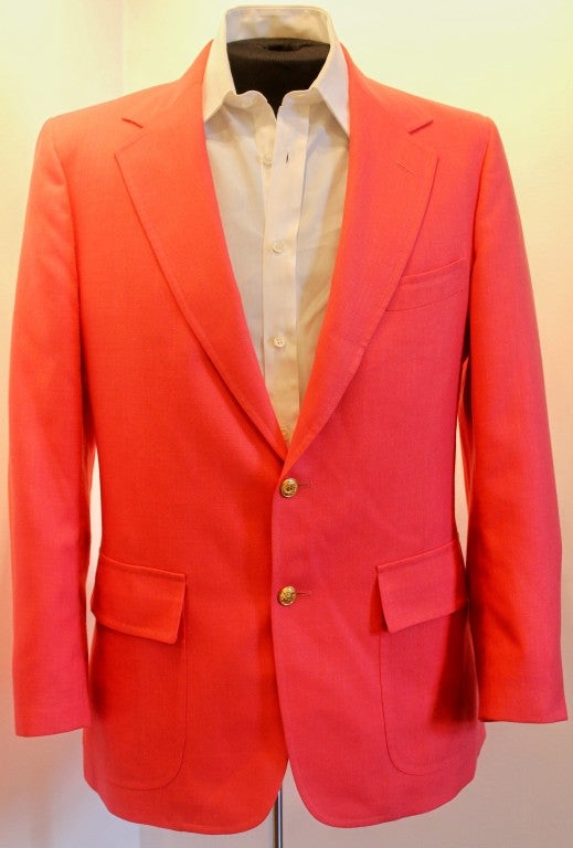Mens pink sport coat Chaps Mens Classic-Fit Sport Coat (50 Regular, Pink) by Chaps. $ $ 50 Prime. FREE Shipping on eligible orders. Only 1 left in stock - order soon. Product Description or to special events, this men's sport coat from Chaps suits the Pandapang Mens Slim Fit One Button Down Lapel Sport Coat Blazer Jacket.