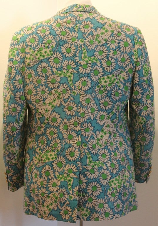 Vintage Lilly Pulitzer Mens Stuff Sport Jacket-40 1