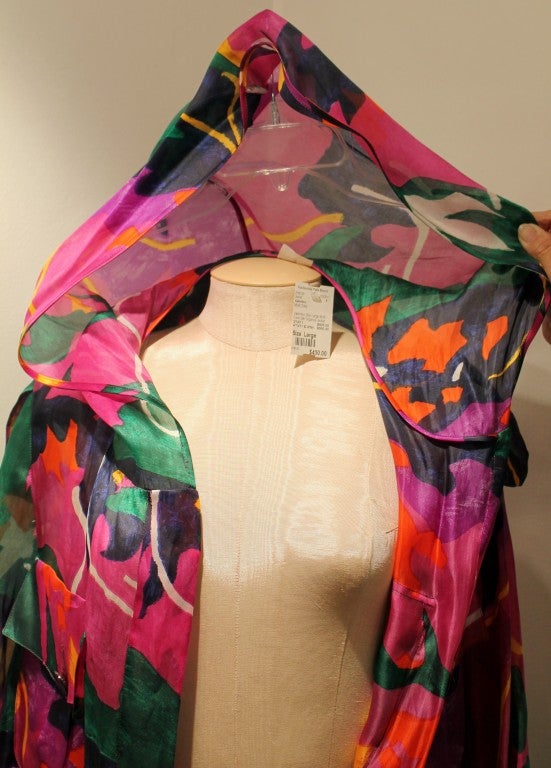 Valentino Multi Color Silk Organza Jacket 1