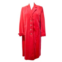Marshall Field and Company Vintage Pink Velvet Coat