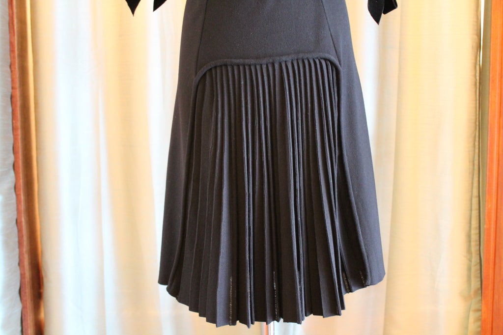 YSL Black 2 Piece Dress-6 3