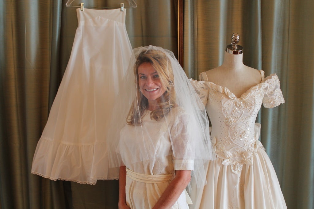 Unique Eva Haynal Forsyth 1989 Wedding Dress 4