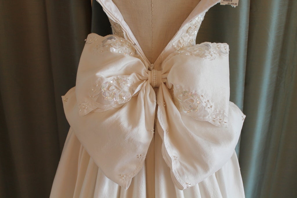 Unique Eva Haynal Forsyth 1989 Wedding Dress 2